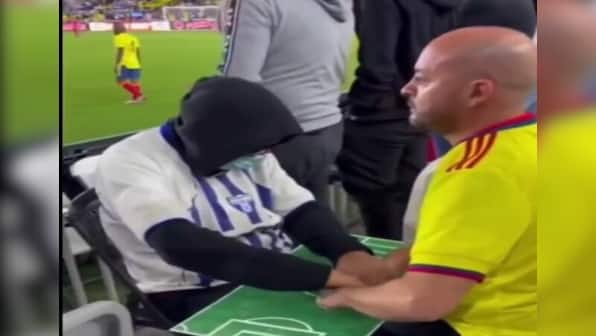 Man interprets live football match for his blind friend; watch heartwarming video here