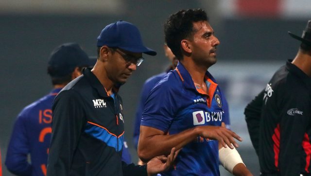 Injured Deepak Chahar likely to be out for four months, miss T20 World Cup, says report Injured Deepak Chahar likely to be out for four months, miss T20 World Cup, says report