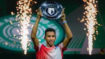 Ninth time lucky as Felix Auger-Aliassime wins maiden ATP title in Rotterdam
