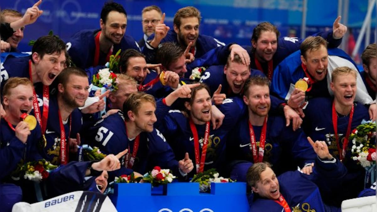 Beijing Winter Olympics 2022: Finland beat Russia to win country's first ice hockey gold in final event of Games