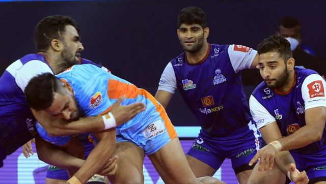 Pro Kabaddi League 2021-22: All-round Haryana Steelers stun Bengal Warriors 46-29 Pro Kabaddi League 2021-22: All-round Haryana Steelers stun Bengal Warriors 46-29