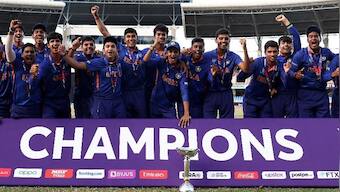 U19 World Cup 2022: India clinch record-extending fifth title with thrilling four-wicket win over England in final