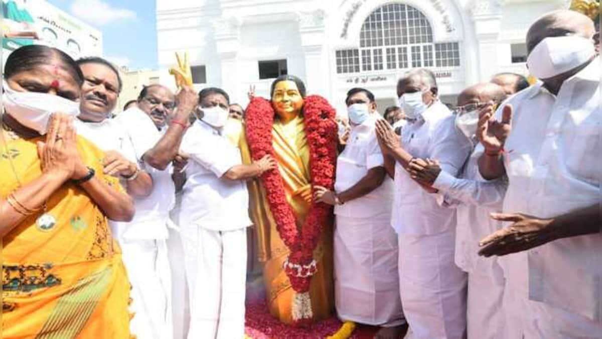 Jayalalithaa’s 74th birth anniversary: Political leaders pay floral tribute to Amma