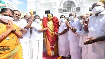 Jayalalithaa’s 74th birth anniversary: Political leaders pay floral tribute to Amma