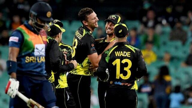 Josh Hazlewood took 4-12 on his return from a long injury layoff. AFP