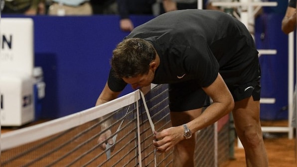 Tearful Juan Martin del Potro loses comeback match at Argentina Open