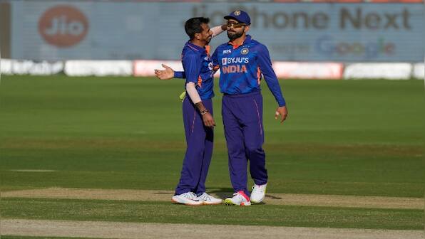 India vs West Indies: 'Ulta wala daal'; watch how Kohli helped Chahal dismiss Pollard for golden duck in 1st ODI