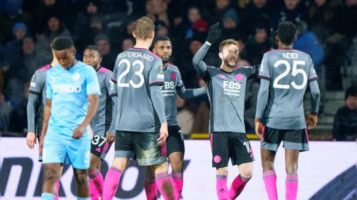 Europa Conference League: Leicester City ease into last 16 after beating Randers 3-1