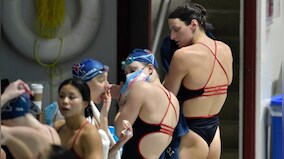 Teammates of transgender swimmer Lia Thomas seek bar from women's competition