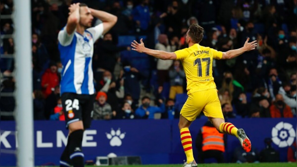 LaLiga: Luuk de Jong salvages late draw for Barcelona at Espanyol