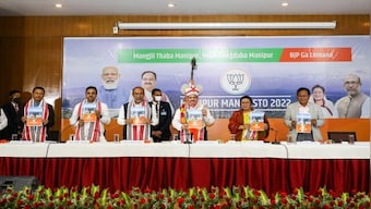 Manipur polls: BJP manifesto promises free scooty for college girls, Rs 100 crore startup fund