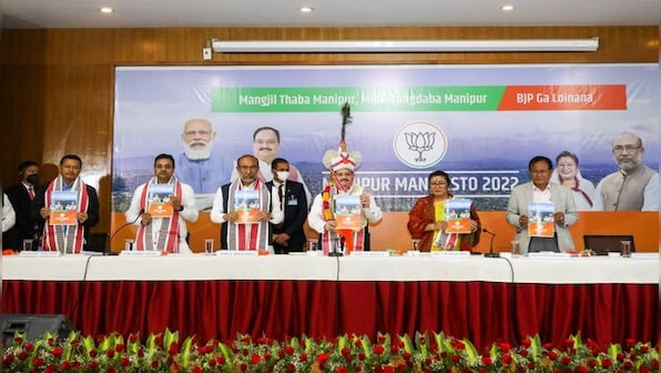 Manipur polls: BJP manifesto promises free scooty for college girls, Rs 100 crore startup fund