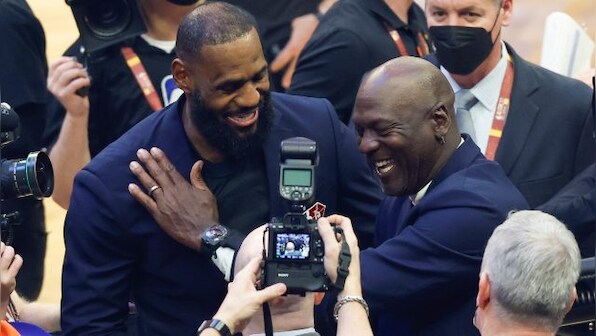 NBA honours past, present with 75th tribute at All-Star Game