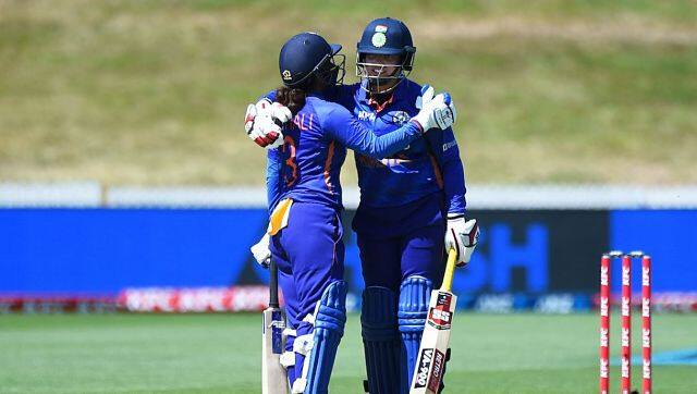 Skipper Mithali Raj and Richa Ghosh forged a 108-run stand for the fifth wicket. Twitter @BCCIWomen 