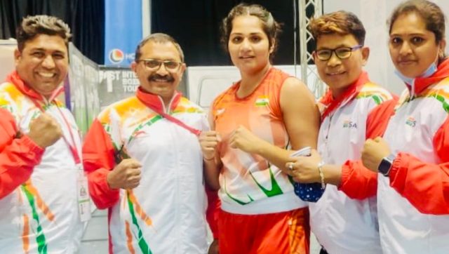 Strandja Memorial tournament: Boxer Nandini assures medal for India; Arundhati, Parveen in quarters Strandja Memorial tournament: Boxer Nandini assures medal for India; Arundhati, Parveen in quarters