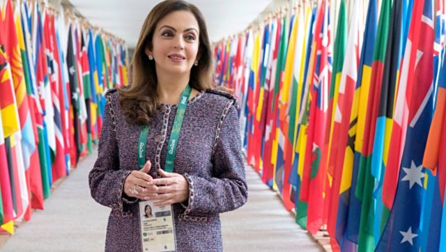 Our ambition is to inspire every young Indian to embrace the Olympic Values: Nita Ambani Our ambition is to inspire every young Indian to embrace the Olympic Values: Nita Ambani