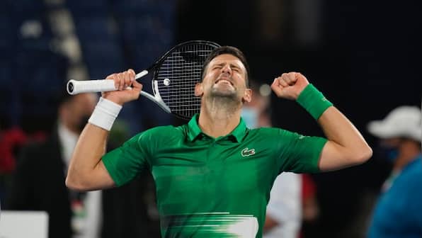 Fans' welcome 'exceeded expectations', says Novak Djokovic after winning return in Dubai