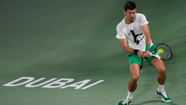 After Australian Open furore, Novak Djokovic starts his season in Dubai After Australian Open furore, Novak Djokovic starts his season in Dubai