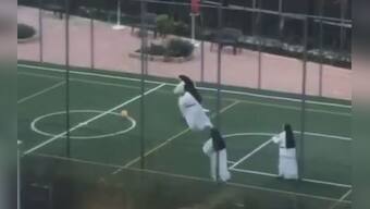 Netizens cheer as four Italian nuns play football, watch viral video here