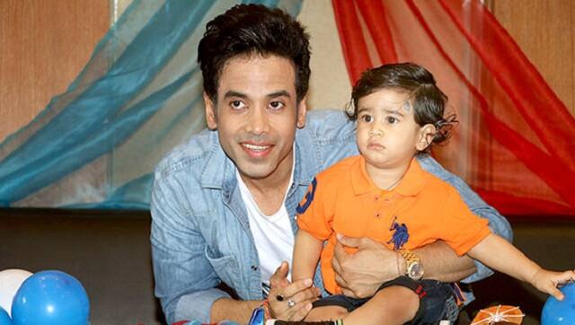 Tusshar Kapoor celebrates son Laksshya Kapoor’s first birthday | Photo via Instagram