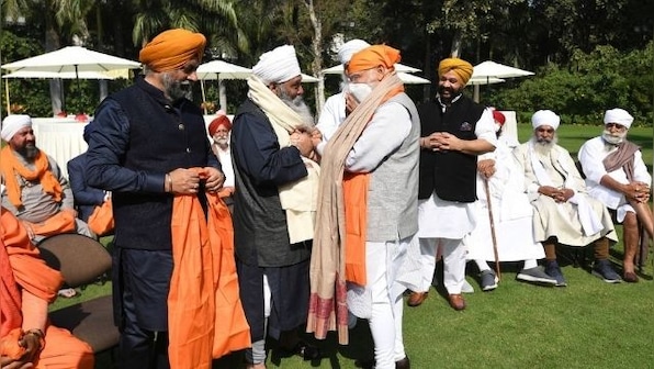 Punjab Assembly elections 2022:  Narendra Modi hosts prominent Sikh personalities at his residence, two days before polls