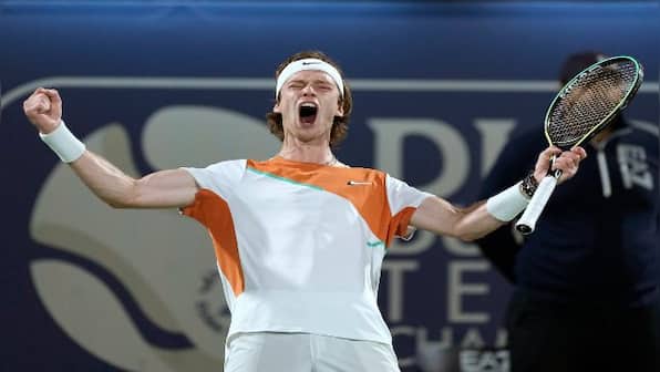 Andrey Rublev enters Dubai final against Jiri Vesely with 'no war please' plea