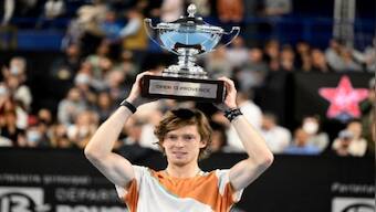 Marseille Open: Andrey Rublev edges Felix Auger-Aliassime to clinch title