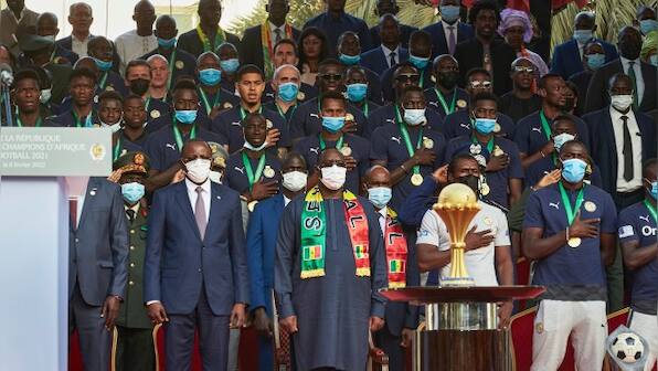 AFCON 2021: Senegal awards $87,000 cash, land to Cup of Nations-winning squad