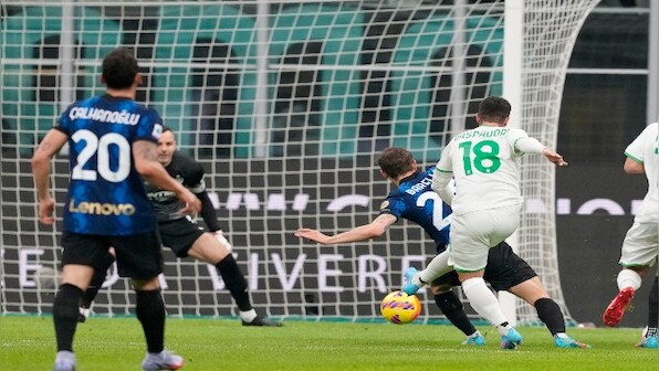 Serie A: Inter Milan slump to Sassuolo defeat, miss out on top spot