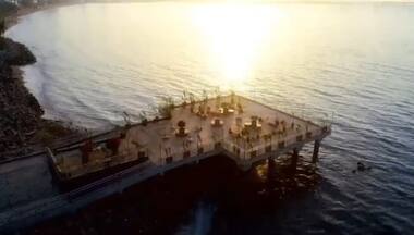 Mumbai's new viewing deck gives visitors a stunning view of the Bandra-Worli Sea Link; see pictures here