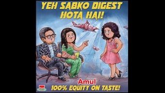 Amul topical features Shark Tank India judge Ashneer Grover and rejected pitcher Niti Singhal