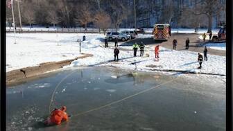 Watch: Firefighters' training session turns into real-life rescue operation, teenagers saved from drowning