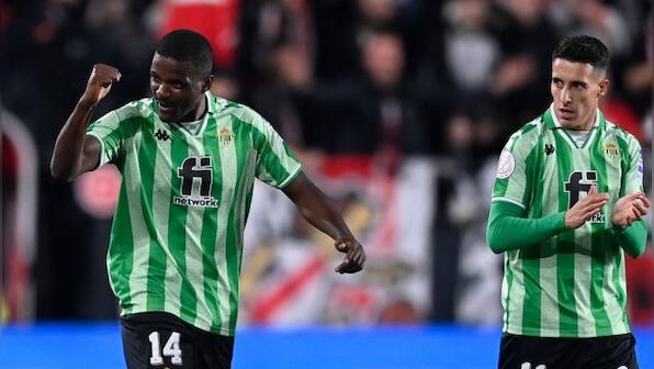 Copa del Rey: William Carvalho puts Real Betis in sight of Spanish Cup final