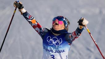 Beijing Winter Olympics 2022: Norway's Therese Johaug wins first gold medal of the Games