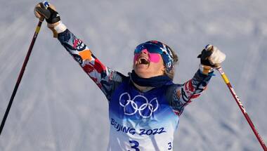 Beijing Winter Olympics 2022: Norway's Therese Johaug wins first gold medal of the Games
