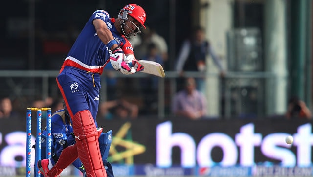 Yuvraj Singh in action for Delhi Daredevils in IPL 2015. Sportzpics