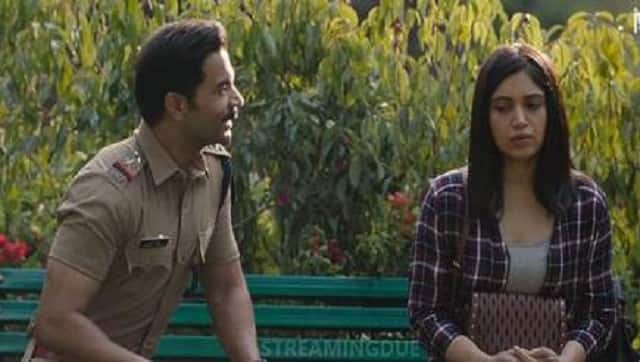 Rajkummar Rao and Bhumi Pednekar in Badhaai Do