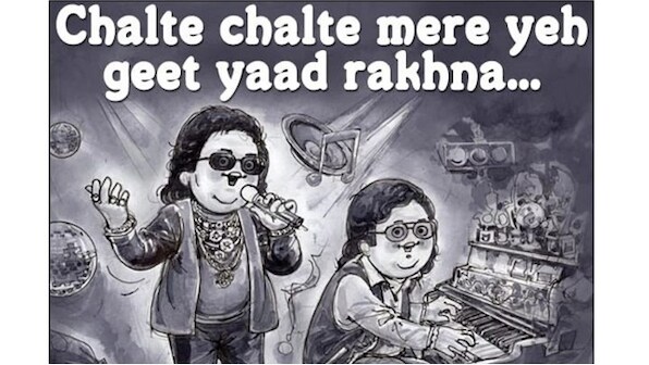 'Mere geet yaad rakhna': Amul pays tribute to Bappi Lahiri in new topical advert