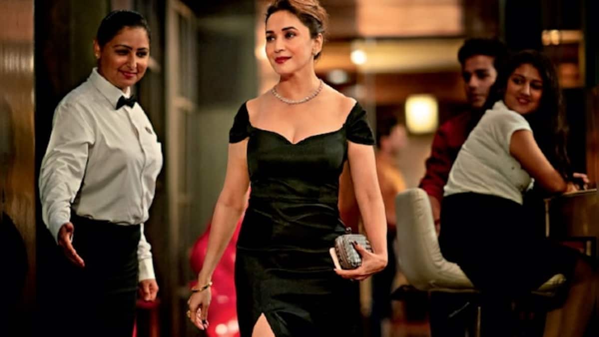 madhuri dixit fame game red dress Madhuri's best dresses from her show 'The Fame Game'