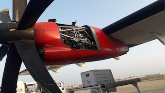 Alliance Air Mumbai-Bhuj flight's engine cowl falls off during take off, probe ordered