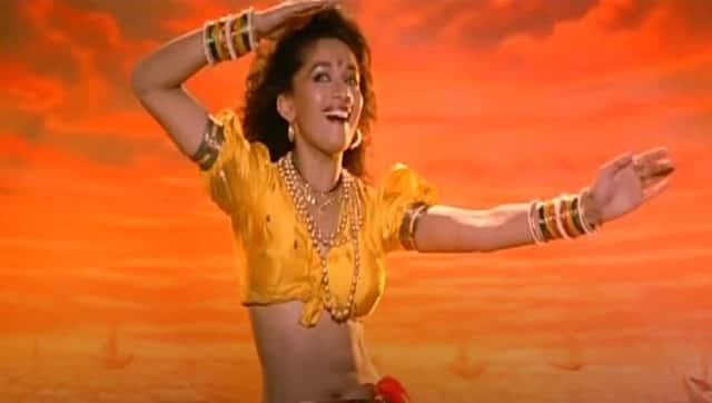Madhuri Dixit in 'Humko Aajkal Hai Intezar'