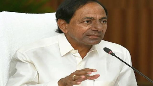 Telangana chief minister K Chandrashekar Rao must buy paddy from state farmers or resign, demands BJP Telangana chief minister K Chandrashekar Rao must buy paddy from state farmers or resign, demands BJP