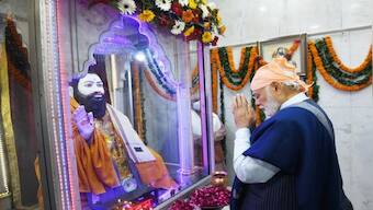 Guru Ravidas Jayanti 2022: 'Very special moments', says Narendra Modi after offering prayers at Ravidas Temple