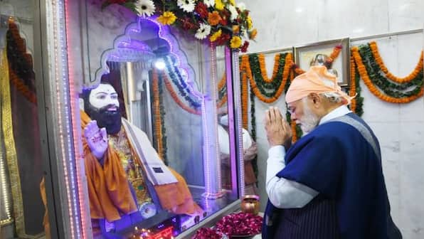 Guru Ravidas Jayanti 2022: 'Very special moments', says Narendra Modi after offering prayers at Ravidas Temple