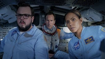 Moonfall movie review: Halle Berry, Patrick Wilson hopelessly surrender to Roland Emmerich's dated, irresponsible vision