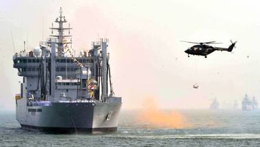 India's Naval might on full display at President Kovind's Fleet Review