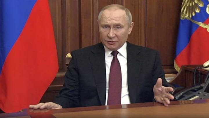 ‘Demilitarise and denazify’: How Vladimir Putin justifies Russia’s invasion of Ukraine