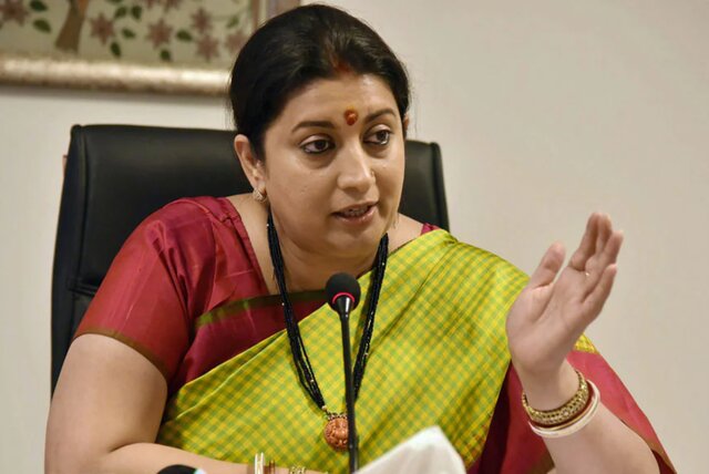 Smriti Irani flays KCR, says he insulted not the individual but the institution Smriti Irani flays KCR, says he insulted not the individual but the institution