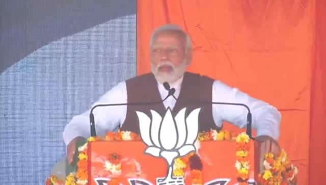 Prime Minister Narendra Modi during a rally in Punjab. Twitter/@narendramodi