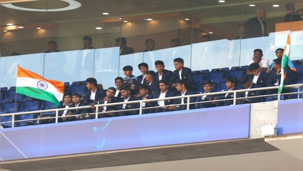 India U-19 World Cup heroes feted on sidelines of second ODI